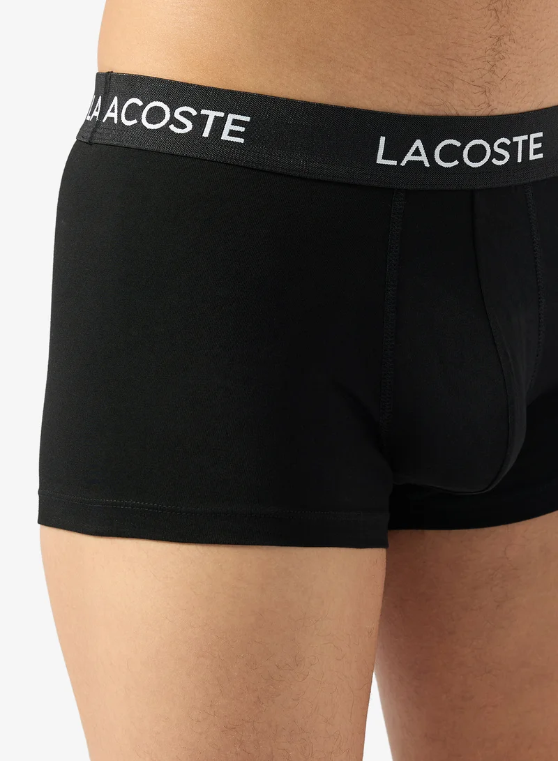 Lacoste  5-Pack Stretch Core Essential Trunks for Men | Best Price UAE